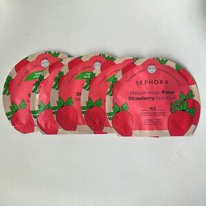 [Pack of 5] Sephora Strawberry Face Masks